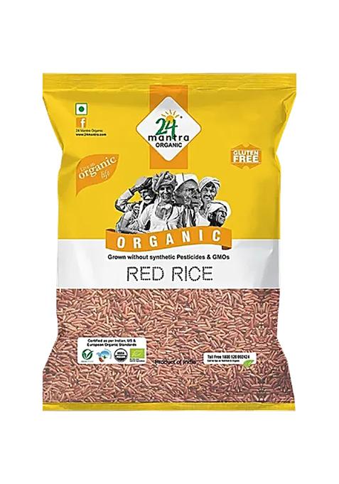 24 Mantra Organic Red Rice 1 Kg