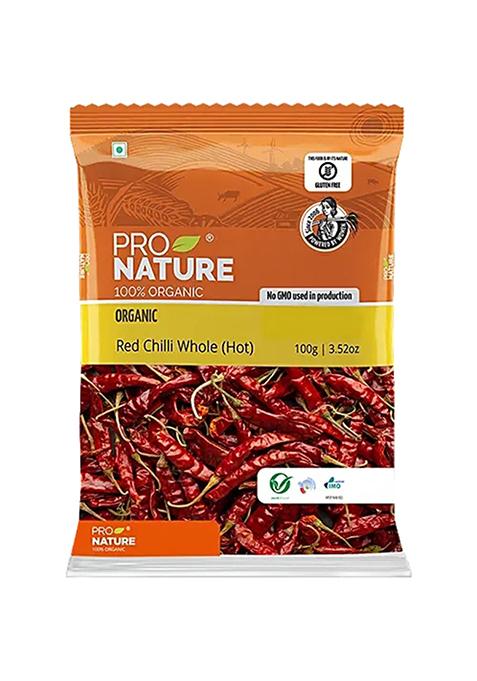 Pro Nature Organic Powder Red Chilli 100 g Pouch