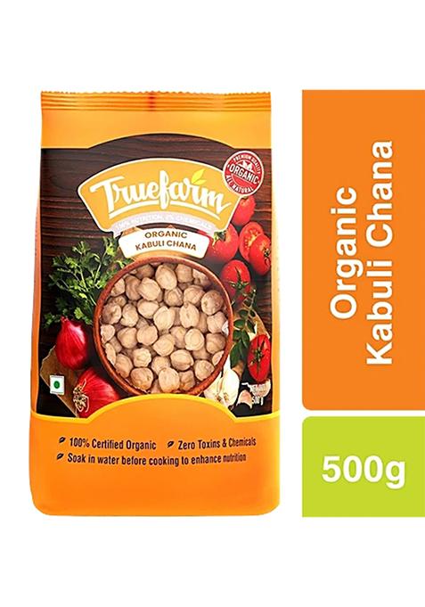 Truefarm Organic Kabuli Chana Nutritious 500 g