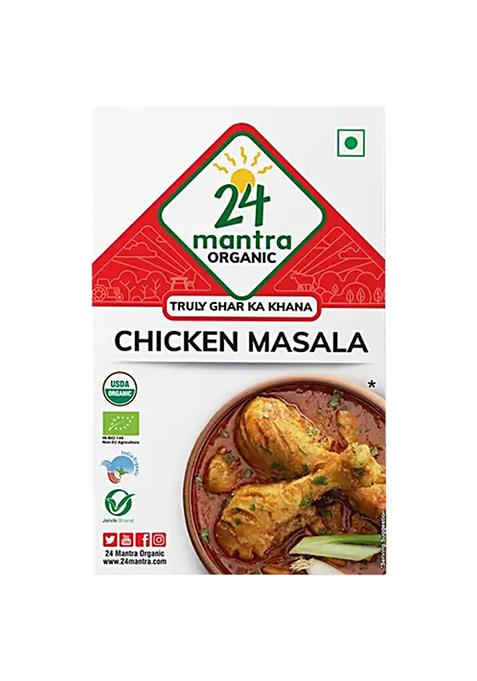 24 Mantra Organic Chicken Masala Adds Flavour 100 g