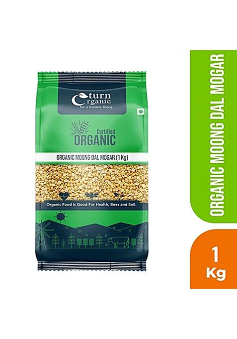 Turn Organic Moong Dal Mogar Organic Certified 1 Kg