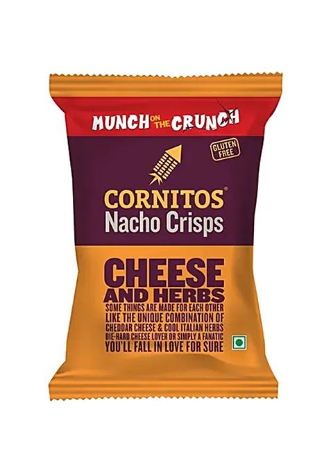 Cornitos Cheese And Herbs Nacho Crisps, 77 g