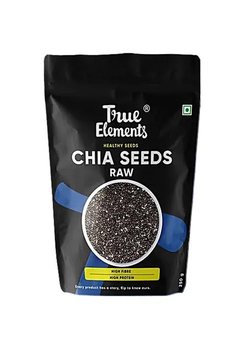 True Elements Raw Chia Seeds Premium Raw Chia Seeds For Eating 250 g