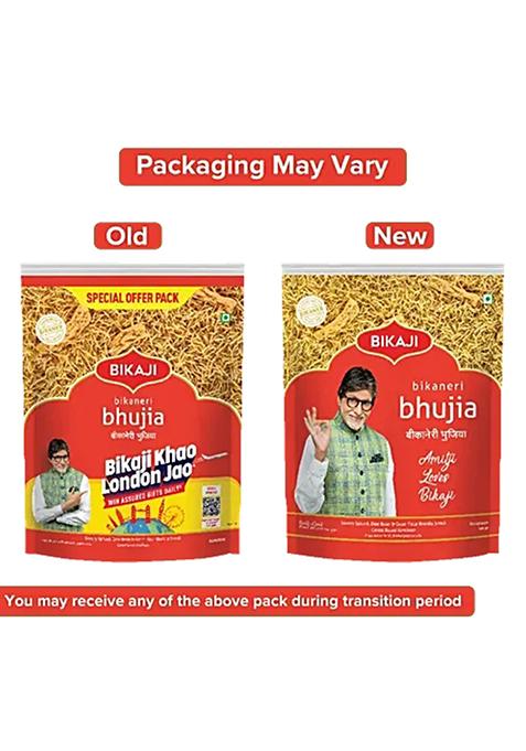 Bikaji Namkeen Bikaneri Bhujia 1 Kg Pouch