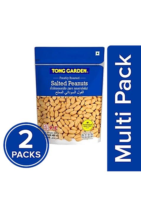 Tong Garden Salted Peanuts 2X400 g