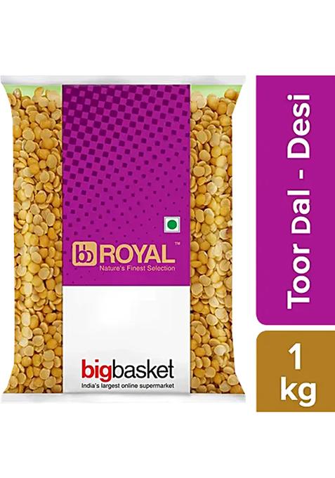 Bb Royal Toor Dal/Togari Bele Desi 1 Kg Pouch
