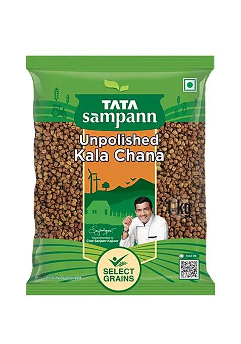 Tata Sampann Unpolished Kala Chana 1 Kg Pouch
