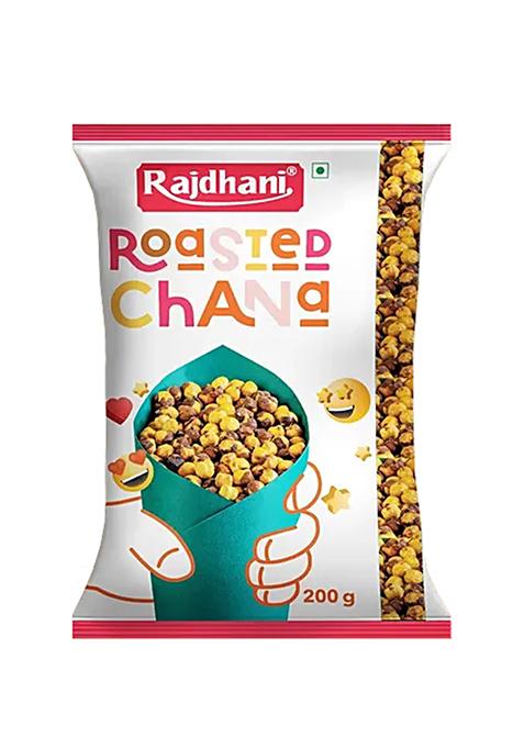 Rajdhani Roasted Chana Premium Healthy Rich In Protein And Fibre 200g
