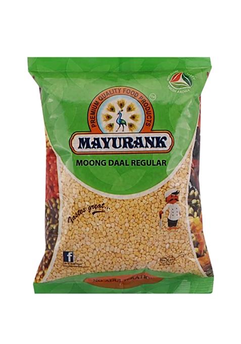 Mayurank Moong Daal Regular Vegetarian Superfood Rich In Protein 500g Pouch