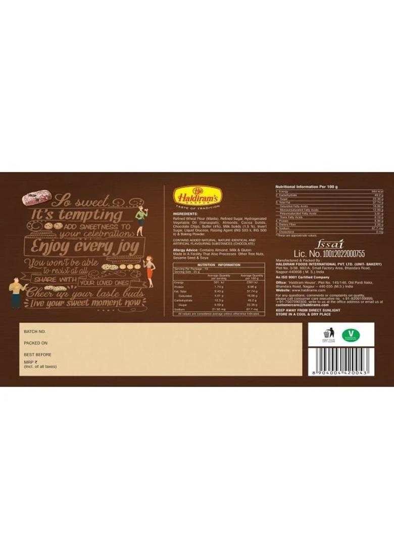 Haldirams Chocolate Chip Cookies (250 G)