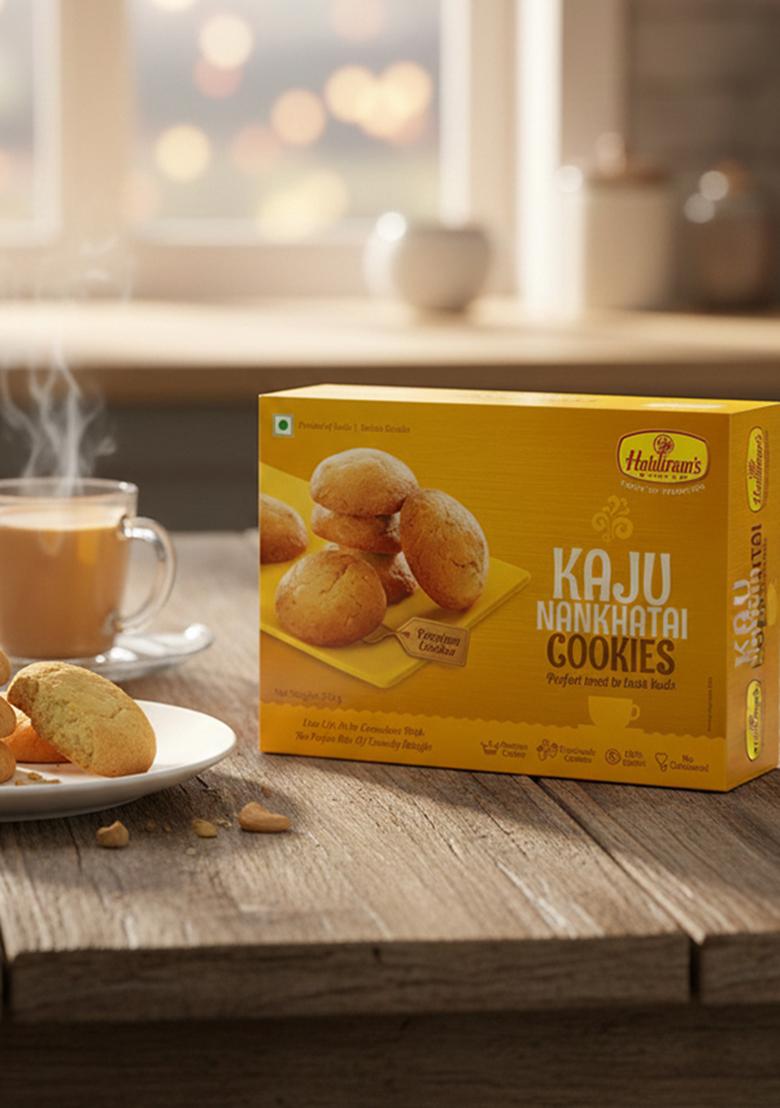 Haldirams Kaju Nankhatai Cookies (250 G)