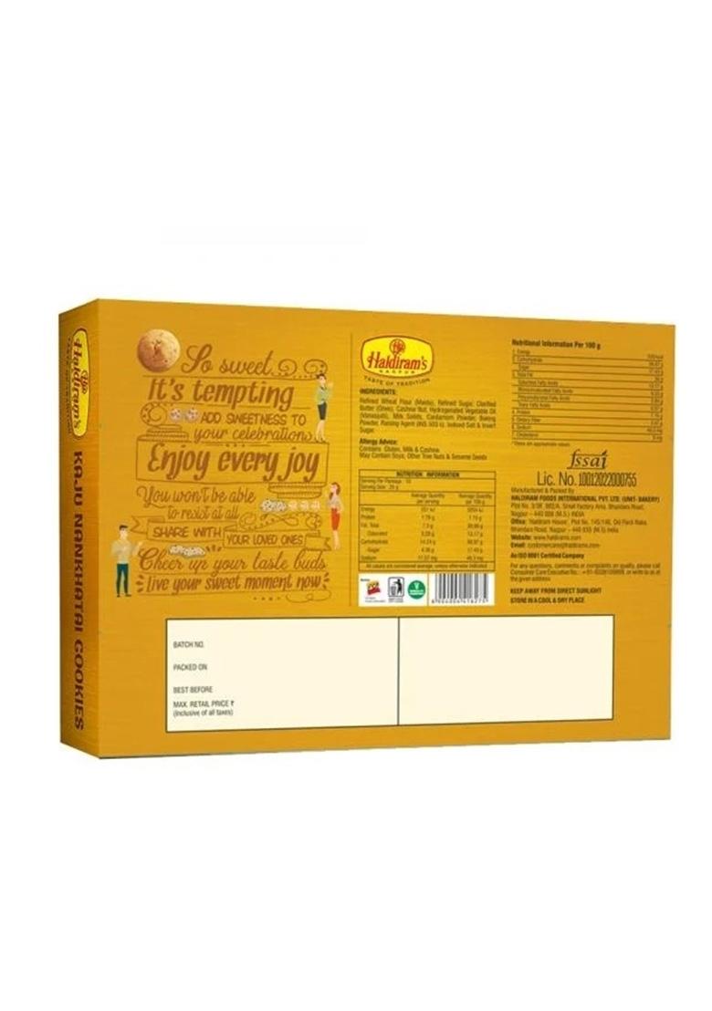 Haldirams Kaju Nankhatai Cookies (250 G)