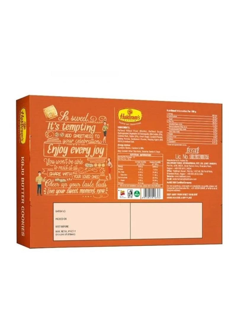 Haldirams Kaju Butter Cookies (250 G)