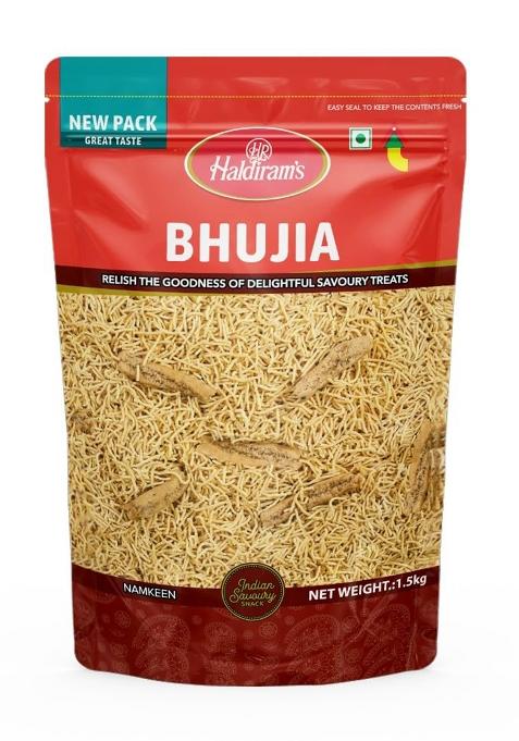 Haldiram'S Crunchy, Spicy & Flavorful Bhujia 1.5 Kg Is The Perfect Anytime Snack