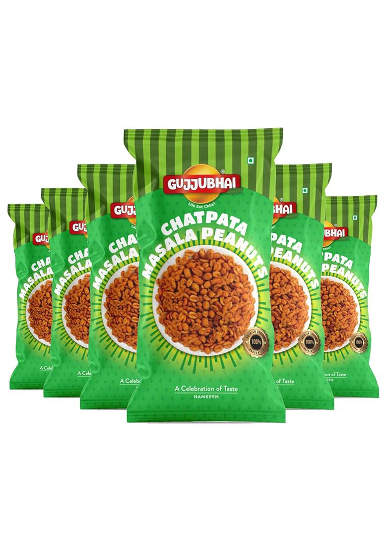 Gujjubhai Chatpata Masala Peanuts 100G