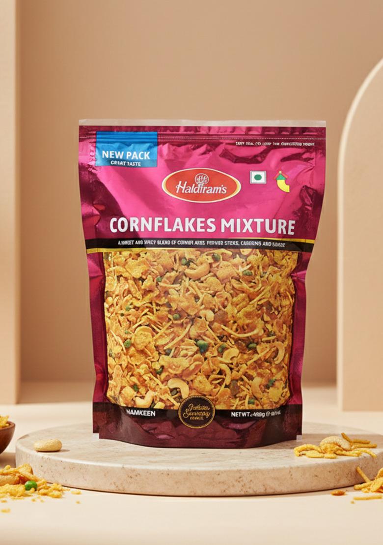 Haldiram'S Corn Flakes Mixture, 400G