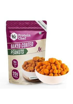 Protein Chef Baked Coated Peanuts 150G | India