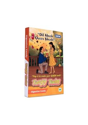 Tangy Twins Digestive Candy by Kapsul Foods | Sweet Indian Flavour 100 Vegetarian Post Meal Mouth Freshener