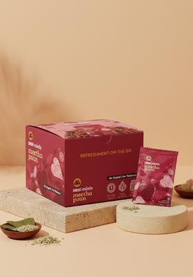 Go Desi Meetha Paan Mouth fresheners, Desi Mints, Refreshing Mouthfreshener, Mukhwas, Box of 40 Sachets