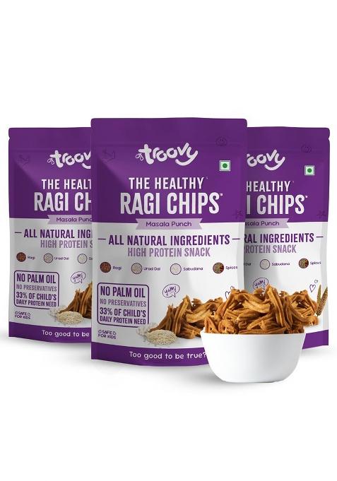Troovy Healthy Masala Ragi Chips