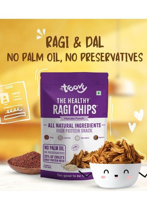Troovy Healthy Masala Ragi Chips