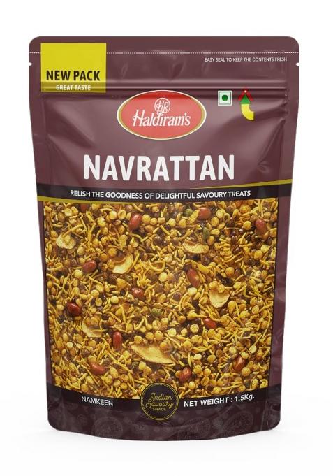 Haldiram'S Haldiramâ€™S Navrattan Mixture 1.5Kg