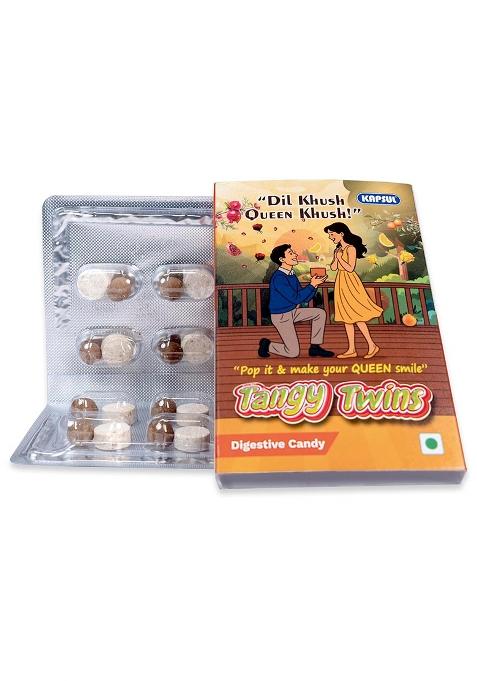 Kapsul Tangy Twins Digestive Candy By Kapsul Foods