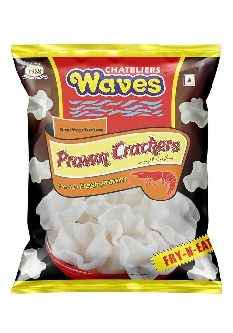 Chateliers Waves Chateliers Waves Prawn Crackers/Wafers Pack Of 2