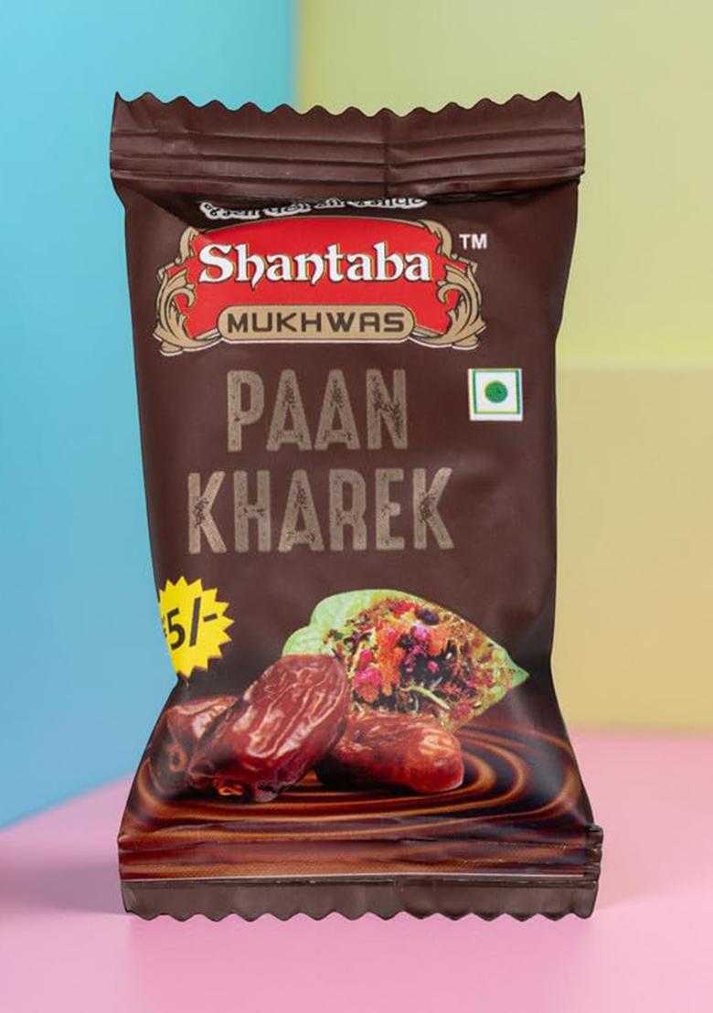 Shantaba Mukhwas Pan Kharek Dry Dates Stuffed With Paan Masala Flavors, Gulkand, Saunf & Tutti Frutti