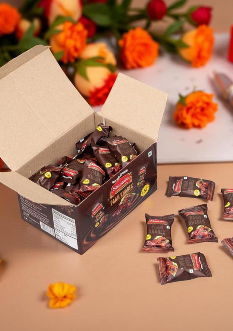 Shantaba Mukhwas Pan Kharek Dry Dates Stuffed With Paan Masala Flavors, Gulkand, Saunf & Tutti Frutti