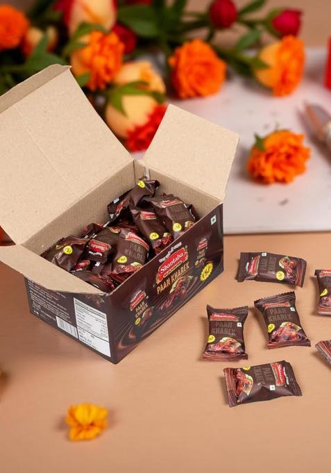 Shantaba Mukhwas Pan Kharek Dry Dates Stuffed With Paan Masala Flavors, Gulkand, Saunf & Tutti Frutti