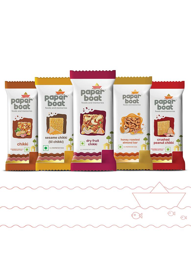 Paper Boat Chikki Jar, Peanut Bar, No Added Preservatives And Colours