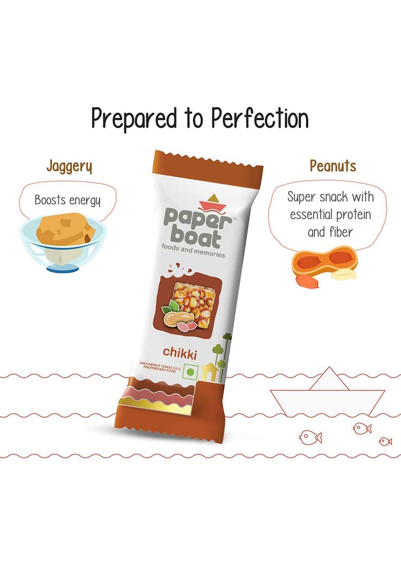 Paper Boat Chikki Jar, Peanut Bar, No Added Preservatives And Colours