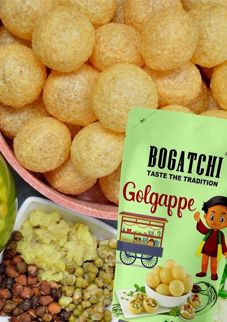 Bogatchi Pani Puri Packet Ready To Eat Fry Or Bake In Microwave
