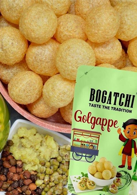 Bogatchi Pani Puri Packet Ready To Eat Fry Or Bake In Microwave