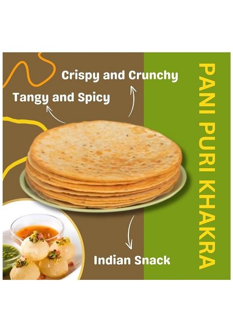 Jawai Roasted Whole Wheat Khakra Combo Plain Diet, Methi, Cheese, Pani Puri Khakhra Plant Based, Ready To Eat Healthy Snacks, Vaccum Packed Indian Snacks (Pack Of 4, 200 Gms Each)