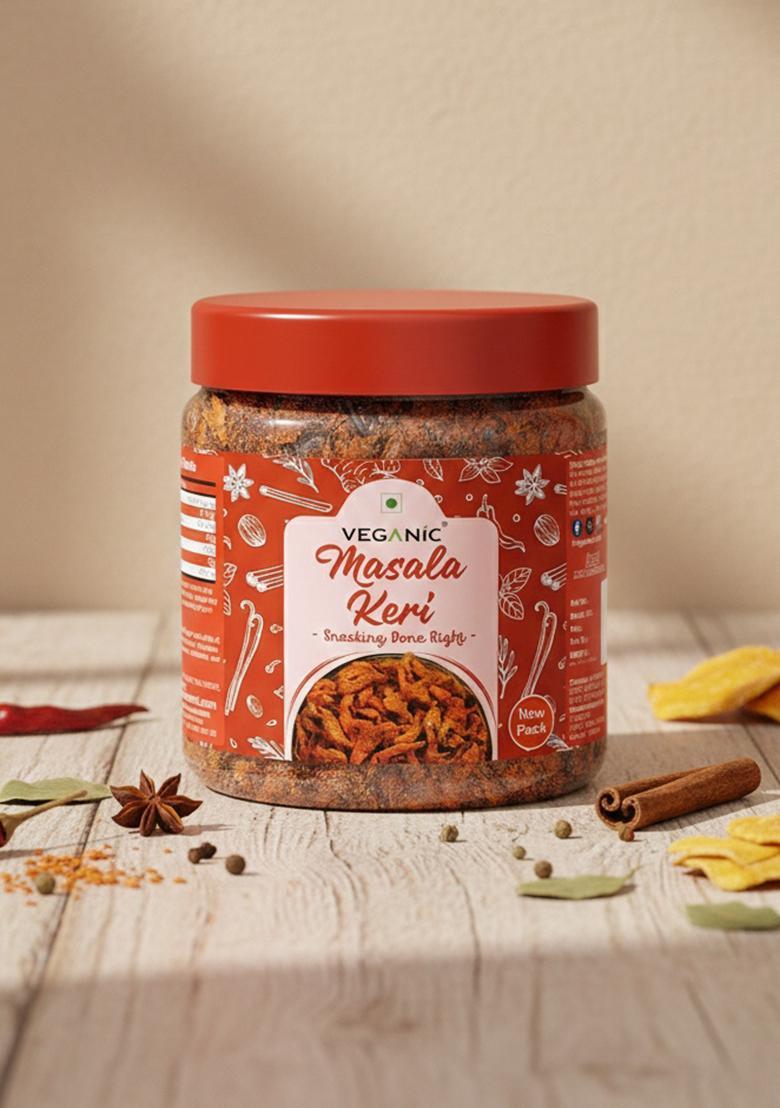 Veganic Masala Keri Mirchi Aam Papad Spicy Tangy Raw Mango Digestive Churan Kachhi Kairi 400G Tasty Spicy Healthy Sukha Achar For Your Family Perfect For Lunch And Dinner