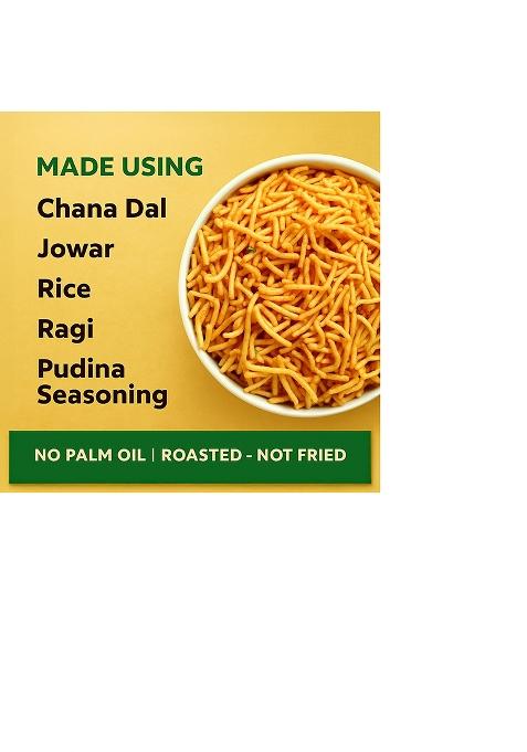Eat Better Eat Better Co Â€“ Pudina Namkeen Â€“ Pudina Masti Â€“ Chatpata, Healthy Namkeen Snacks Â€“ Roasted, Not Fried