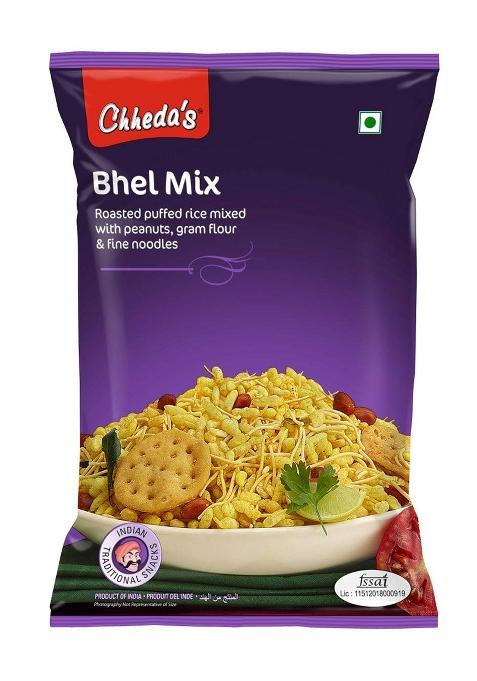Chheda'S Chheda'S Bhel Mix Roased Puffed Rice, Peanuts, Besan Sev Sev Kurmura (300G Pack Of 1)