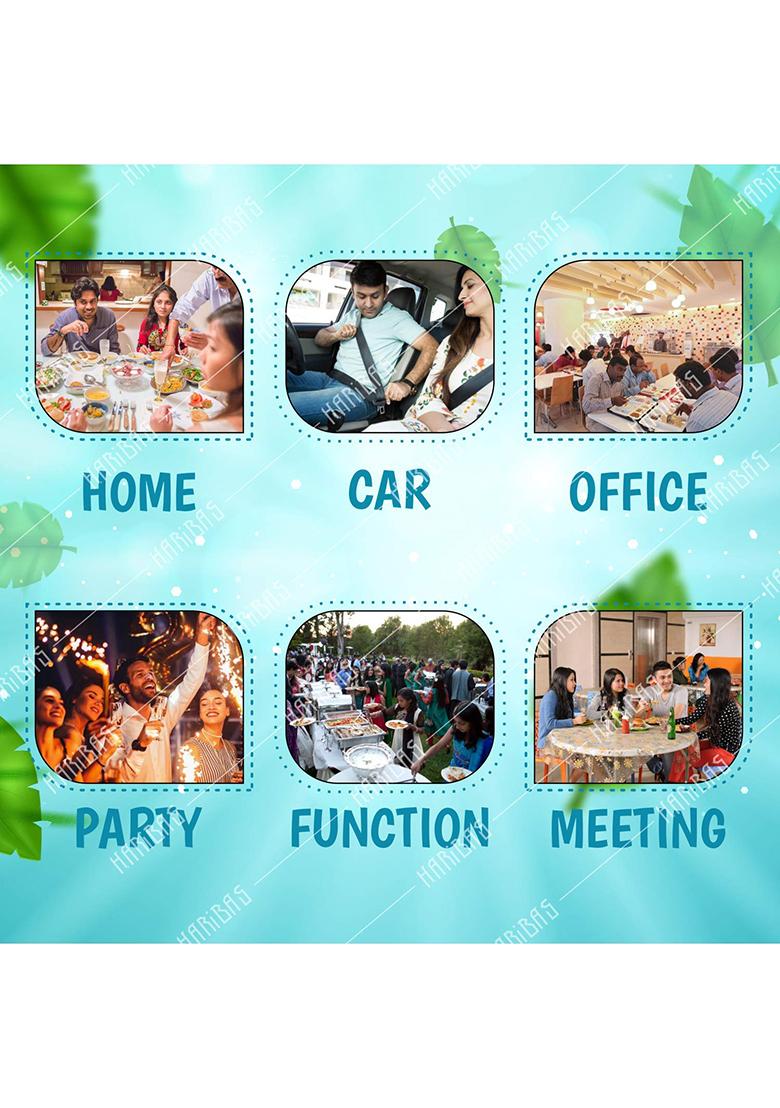 Haribas Madrasi Mukhwas (White Madrasi Saunf) In Tin Can