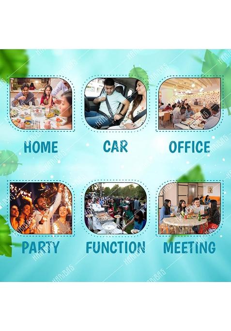 Haribas Madrasi Mukhwas (White Madrasi Saunf) In Tin Can