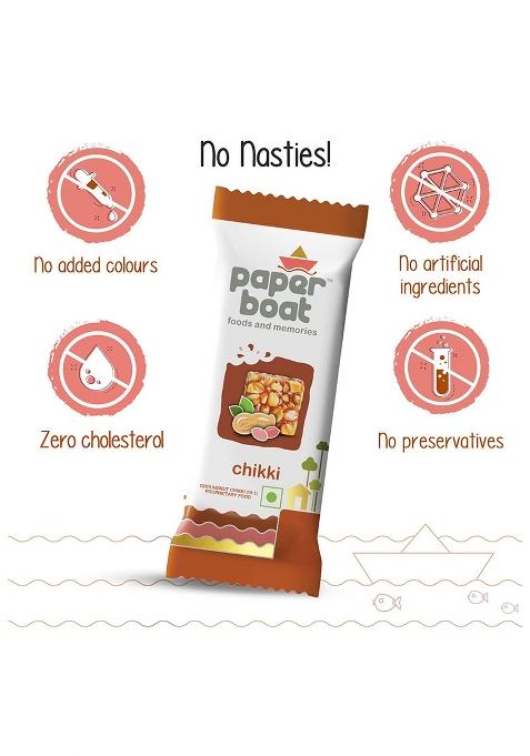 Paper Boat Paper Boat Chikki Jar, Peanut Bar, No Added Preservatives And Colours