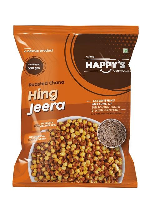 Next Up Happys Happy'S Roasted Chana, 500 Gm