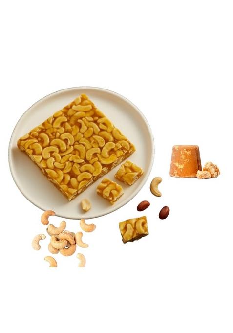 ‎Lonavala Foods Lonavala Foods Famous Cashews Chikki Bars 200 Grams, 24 Pieces