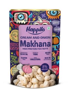 ‎Happilo Happilo Premium Super Snack Makhana Cream & Onion 55G