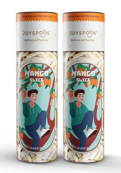 Joy Spoon Mango Slice Mukhwas Mouth Fresheners