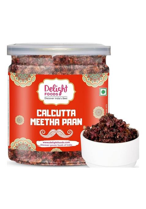 Delight Foods Premium Calcutta Meetha Paan Mukhwas Mouth Freshener, 300Grams