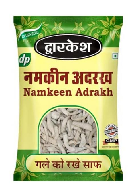 Dwarkesh Namkeen Adarkh 4X50 G (Ginger Candy) Churan Mouth Freshener, Digestive, Aftermeal Snack With Namkeen Adark Churan