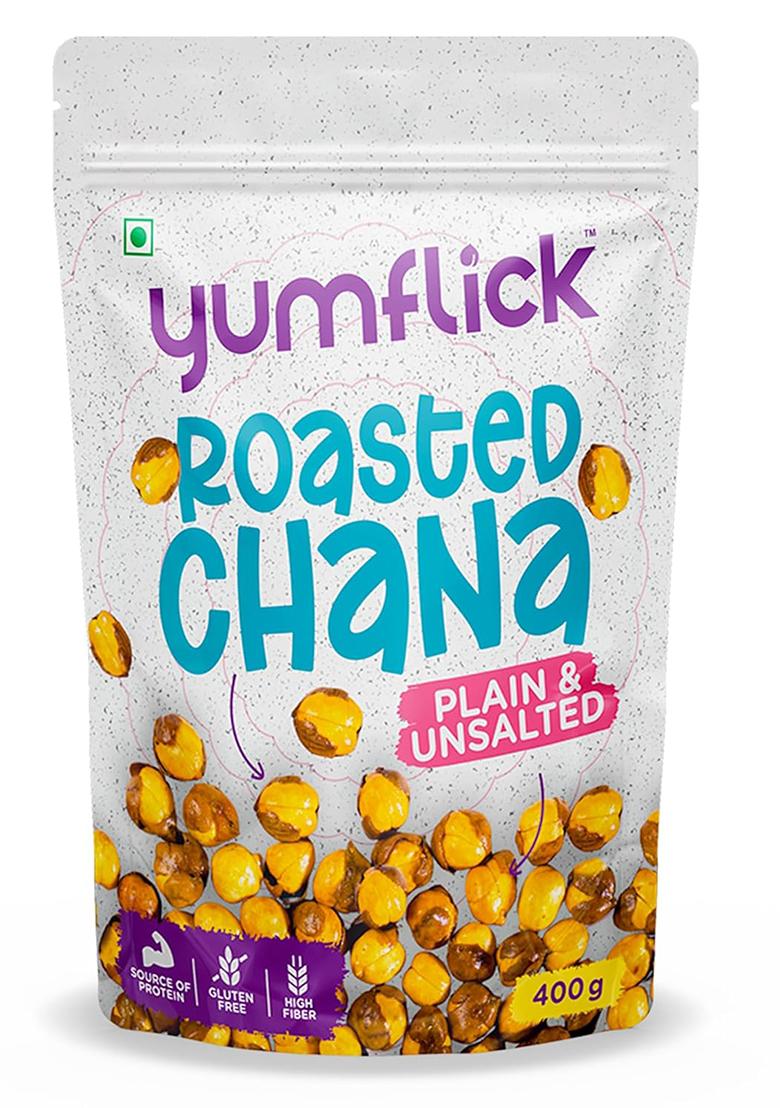 Yumflick Yumflick Plain Roasted Chana With Skin