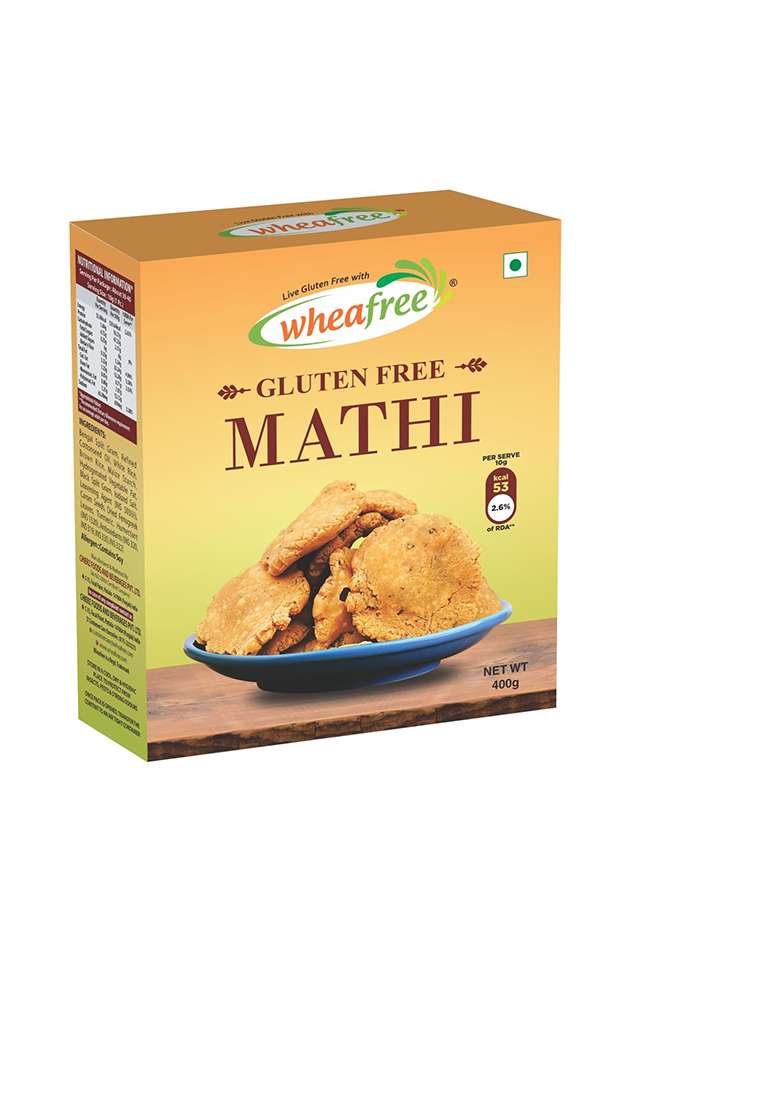 Wheafree Gluten Free Mathi 400G - Indya